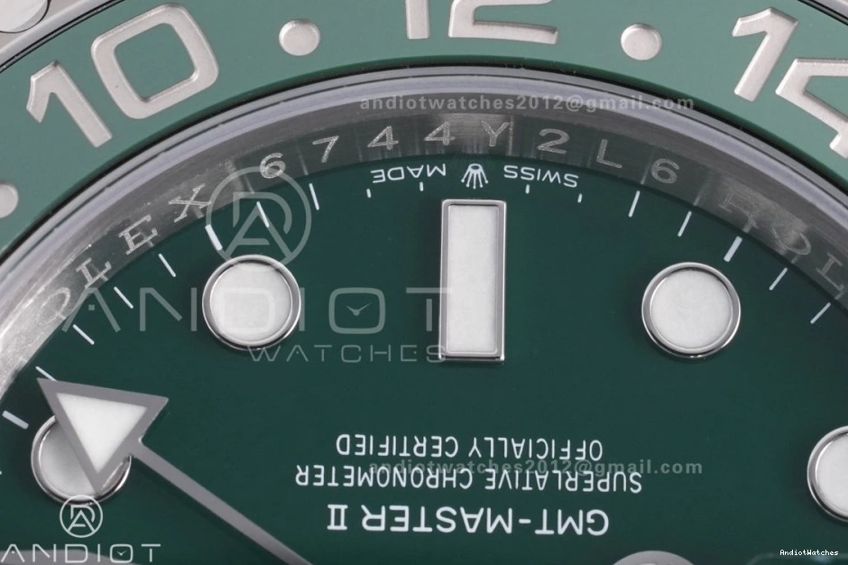 904L ZipUp 1:1 Green Bracelet Sprite GMT-Master V3 126729 VSF SS On Edition Best VTNR II 884 Dial DD Oyster 0101